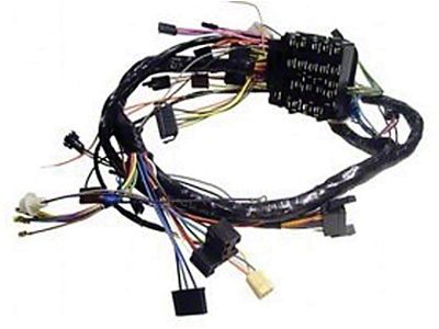 Camaro Underdash Wiring Harness, For Cars With Column Shift& Automatic Transmission, 1972