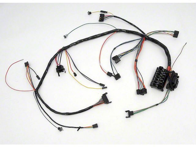 Camaro Underdash Wiring Harness, With Automatic Transmission & Factory Console Gauges, 1967