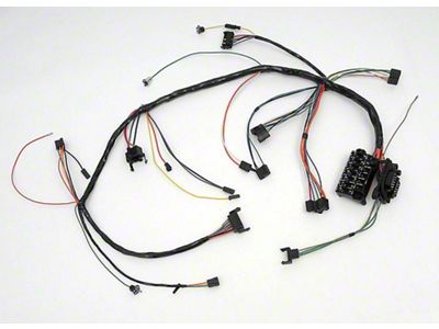 Camaro Underdash Wiring Harness, With Automatic Transmission & Factory Console Gauges, 1967