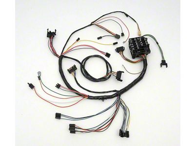 Camaro Underdash Wiring Harness, With Console Gauges & Manual Transmission, 1968