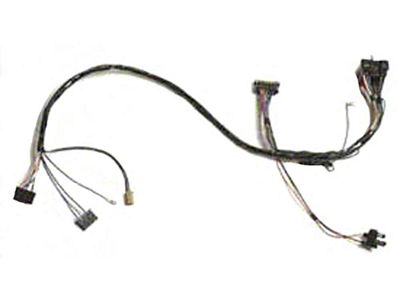 Camaro Underdash Wiring Harness, With Warning Lights, 1974