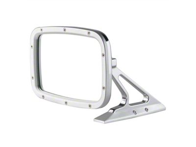 Camaro Universal Rectangular GM Billet Side Mirror Matte/Polished