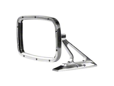 Camaro Universal Rectangular GM Billet Side Mirror Polished