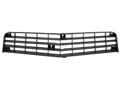 Upper Grille; Black (78-79 Camaro RS, Z/28)