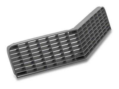 OPR Upper Grille; Gray (74-77 Camaro, Excluding Z/28)