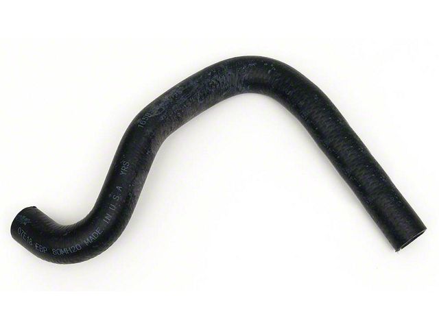 Camaro Upper Radiator Hose, For Cars Without Air Conditioning, V8, 1985-1988