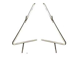 Vent Window Glass Frames (1967 Camaro)