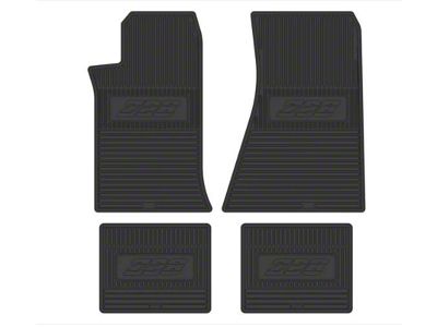 Vintage Rubber Style Floor Mats with Z/28 Logo (82-84 Camaro)