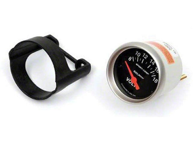 Camaro Voltmeter Gauge, Sport-Comp Series, AutoMeter, 1967-1969