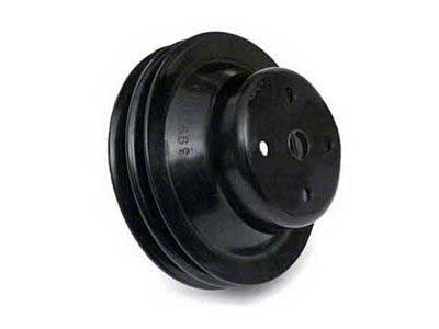 Camaro Water Pump Pulley, 396/325hp, For Cars With A.I.R. Pump, 1967 & 396/375hp, 1967-1968, Deep Double Groove