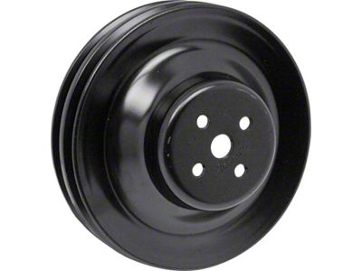 Water Pump Pulley; Deep 2-Groove (67-68 Big Block V8 Camaro)