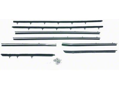 Camaro Window Weatherstrip Set, Coupe, 1967
