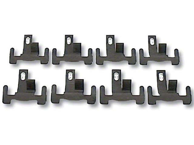 Windshield Lower Molding Clip Set,Center,Coupe/Conv,67-69