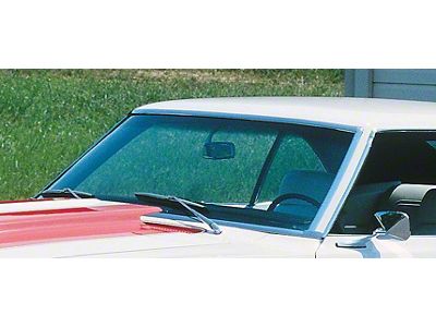 Camaro Windshield, Tinted, Coupe, 1967-1969