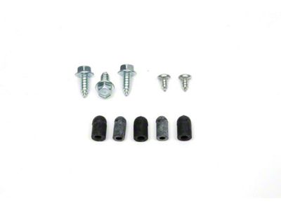 W/Shield Washer Jar Bracket Mountg Screw & Cap Set,RS,68-69