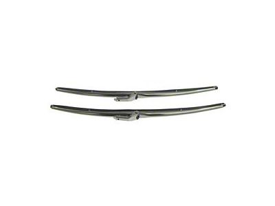 Camaro Windshield Wiper Blade Assembly, Stainless Steel, 1967-69