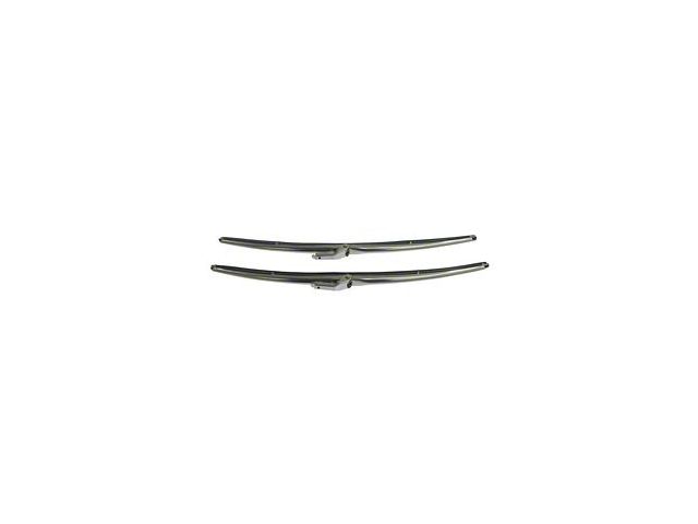 Camaro Windshield Wiper Blade Assembly, Stainless Steel, 1967-69