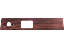 Windshield Wiper & Headlight Trim Plate, Dash, Rosewood (1969 Camaro)