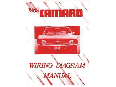 Camaro Wiring Diagram Manual, 1969