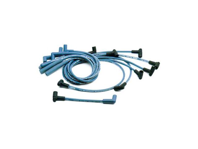 Camaro Z28 Blue Max; Custom Fit Wire Set; 8mm; 800 Ohm; Spiral Core; 350, 1987-1992