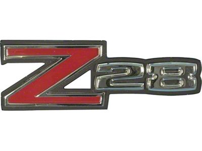 Camaro Z28 Front Fender Emblem, GM, 1970-1974