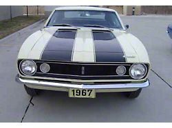 Camaro Z28 Paint Striping Stencil Set, 1967-1968 (Z/28 Coupe)