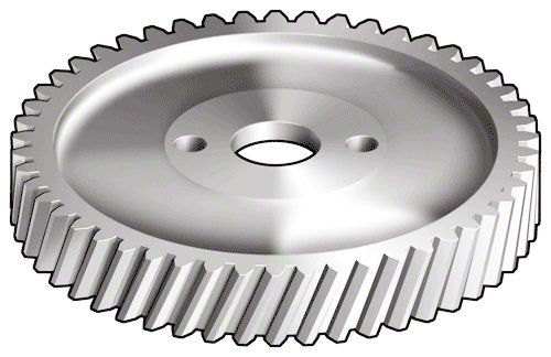 Ecklers Camshaft Timing Gear - 50 Teeth - Standard - Billet