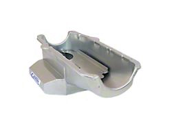 Canton 1986+ Small Block Chevy Road Race Oil Pan; Zinc Plated (68-96 Corvette C2, C3 & C4)