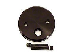 Canton Aluminum Oil Filter Block Off with Oil Input Port (55-91 Corvette C1, C2, C3 & C4)