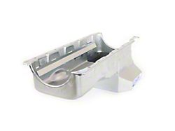Canton Big Block Chevy Mark 5 and Mark 6 Early Chevelle T-Sump Street Oil Pan; Zinc Plated (66-74 Corvette C2 & C3)