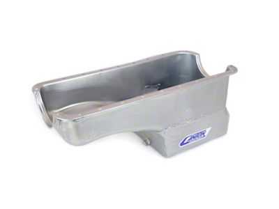 Canton Big Block 429-460 Deep Front Sump Street Oil Pan; Zinc Plated (68-76 Thunderbird)