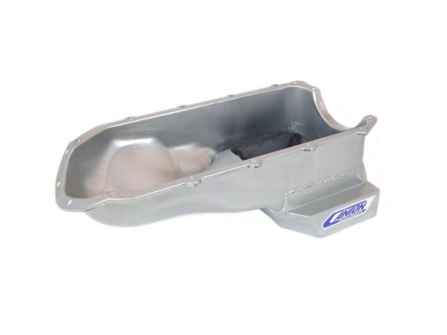 Canton Pontiac 301-455 High Capacity Street Oil Pan; Zinc Plated (67-81 Firebird)