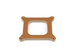 Canton Holley 4150/4160 Phenolic Carburetor Spacer; 1/2-Inch (Universal; Some Adaptation May Be Required)