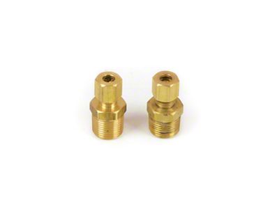 Canton Accusump Oil Accumulator Turbo Oiler Install Kit for 1/4-Inch Line (Universal; Some Adaptation May Be Required)