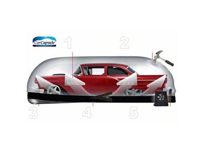 Car Capsule, Length 14' x Width 68 x Height 68 CC14