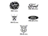 Car Cover, Poly Cotton, With Logo, Coupe (1909-1927 Model T)
