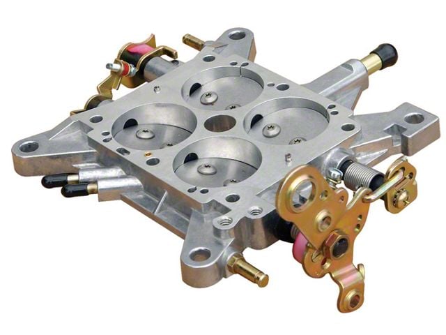 Carburetor Throttle Base Plate; 4160 Model; For 600 CFM Vacuum Secondary Carb