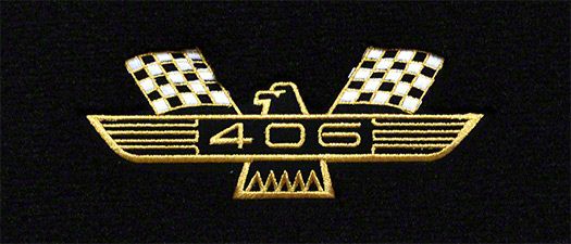 Ecklers Loop Carpet Front and Rear Floor Mats with 427 Bird Logo
