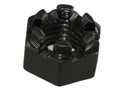 Castle Nut - Black Oxide - 5/16 - 24