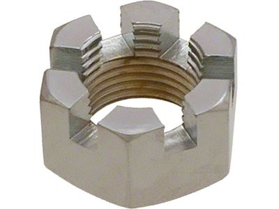 Castle Nut - Chrome - 3/4-16