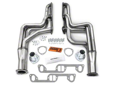 1-3/4-Inch 4-Tube Full Length Headers; Stainless Steel (68-72 350/400/455 V8 GTO, LeMans, Tempest w/ D-Port Heads)