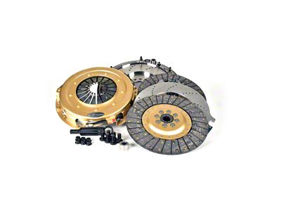 Centerforce SST Solid Street Twin Disc Organic Clutch Kit with Flywheel; 10-Spline (67-69 4.9L, 5.3L Camaro; 69-74 5.7L Camaro w/ Saginaw Transmission; 77-82 5.0L, 5.7L Camaro w/ 4-Speed Transmission)