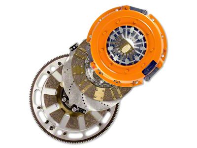 Centerforce DYAD DS Organic/Carbon Twin Disc Clutch Kit with 184-Tooth 6-Bolt Flywheel; 26-Spline (69-71 Big Block V8 Mustang)
