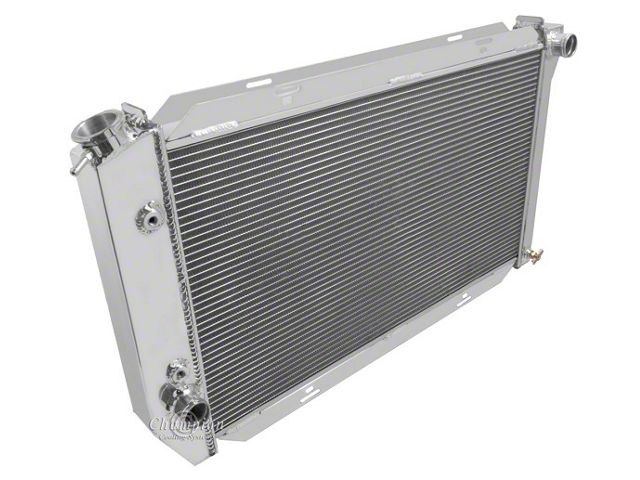 Ecklers Champion All-Aluminum Radiator, 2-Row Core, Big Block Engine ...