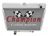 Champion Aluminum Radiator, 3-Row