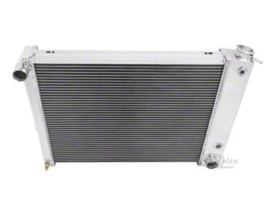 Champion Aluminum Radiator, Four Row, Small Block 1967-1969