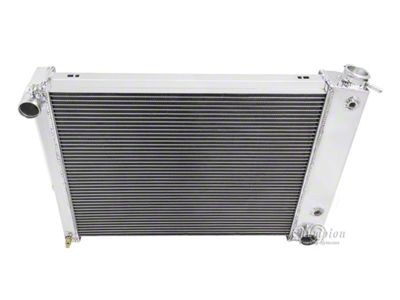 Champion Camaro Aluminum Radiator, Two Row, Small Block 1967-1969