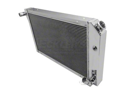 Champion Cooling 2-Row Economy Aluminum Radiator EC718 Corvette 1977-1982