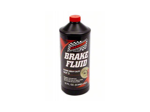 Champion DOT 3 Brake Fluid, 1 Quart