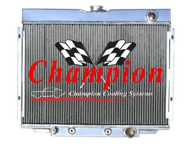 Champion Three Row Aluminum Radiator 1967-1970 V8